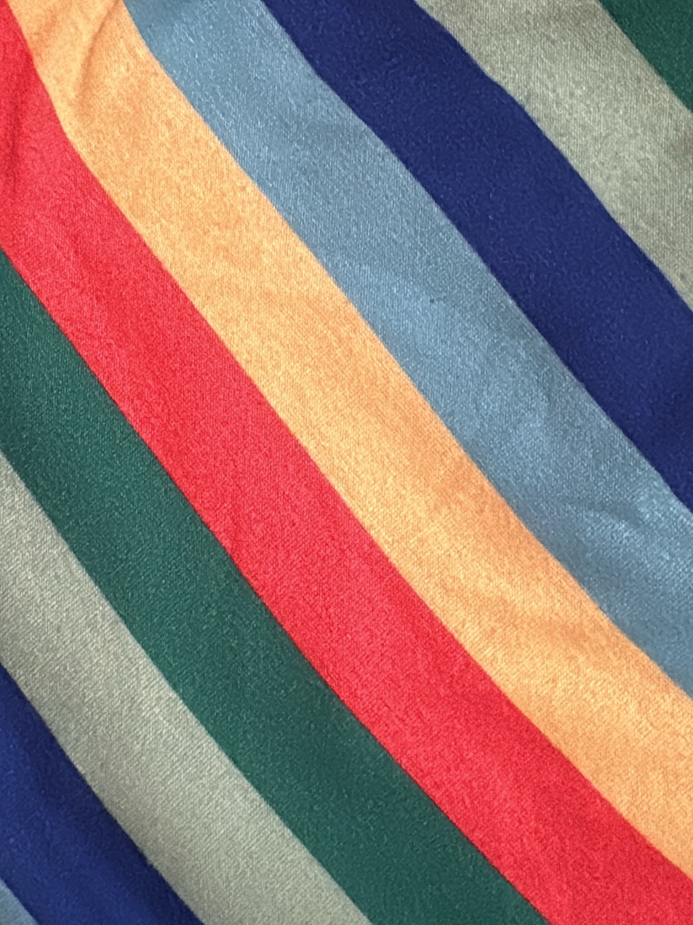 ModCloth Rainbow Chevron A-Line Dress in Red, Blue, Green, Yellow - Picture 2 of 2